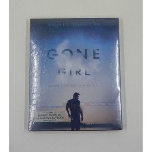 Gone Girl | Blu-ray, 2014 with Amazing Amy Book SEALED New Ben Affleck DVD